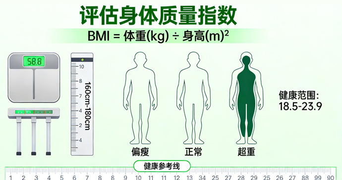 评估身体质量指数