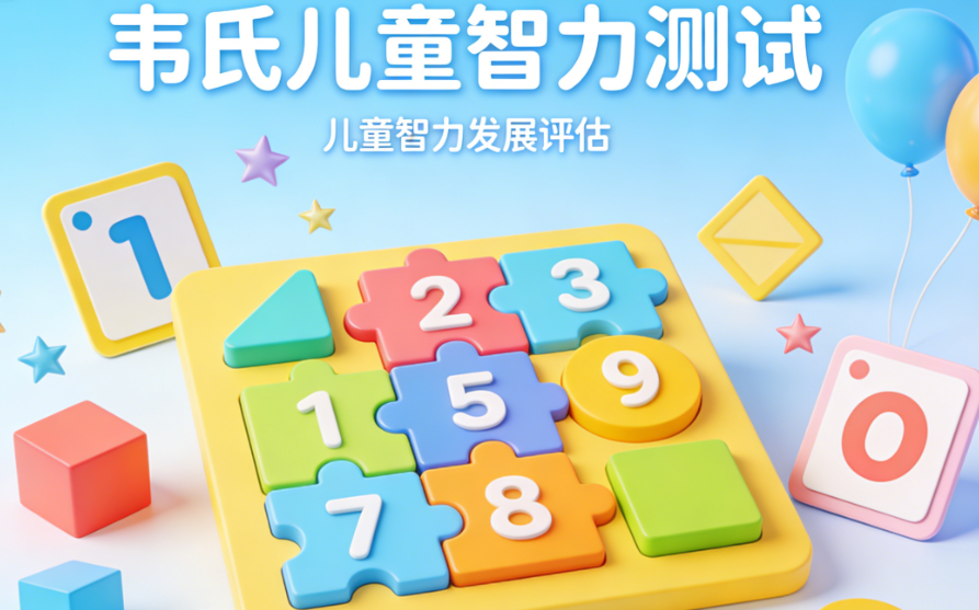 韦氏儿童智力测试正常范围与智商等级划分
