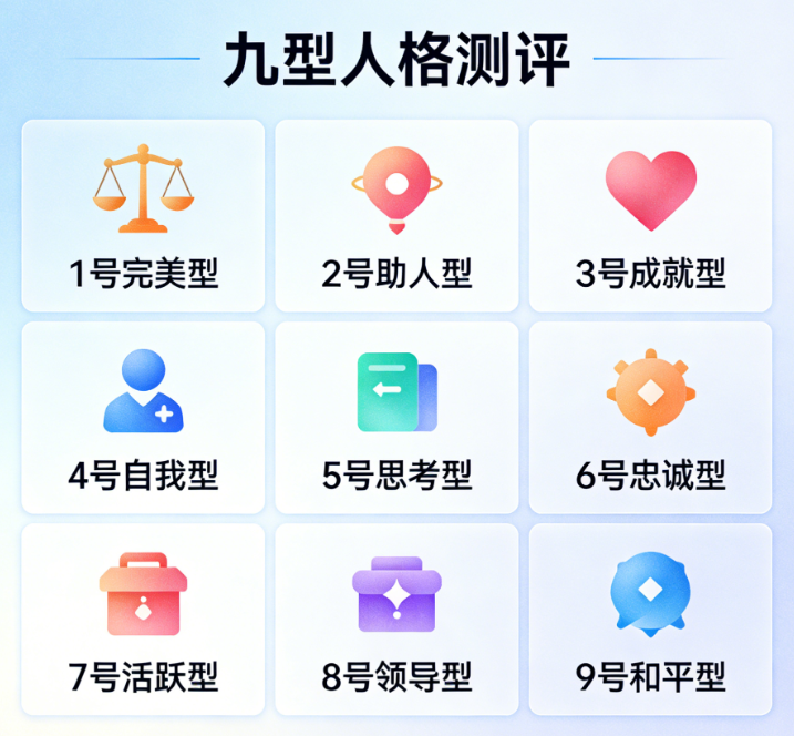 九型人格测试免费,看清你的核心性格特质