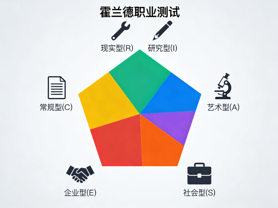 霍兰德职业兴趣测试，找准适合你的行业
