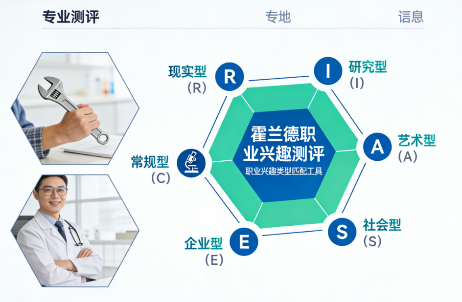 高一选科必测:霍兰德兴趣匹配